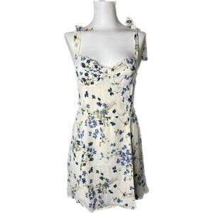 Reformation Niara Mini Dress in Clarity 8